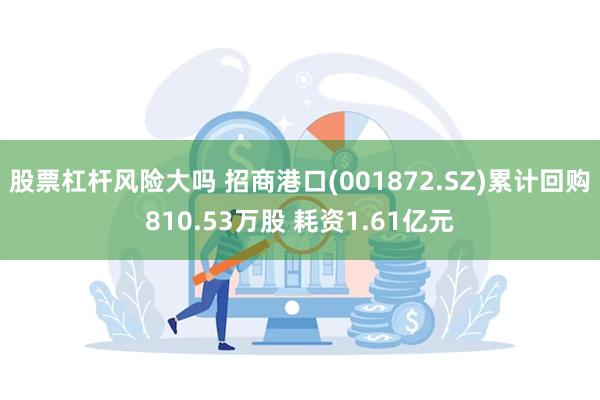 股票杠杆风险大吗 招商港口(001872.SZ)累计回购810.53万股 耗资1.61亿元