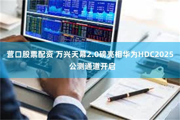 营口股票配资 万兴天幕2.0磅亮相华为HDC2025  公测通道开启