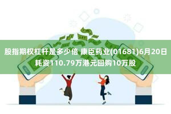 股指期权杠杆是多少倍 康臣药业(01681)6月20日耗资110.79万港元回购10万股