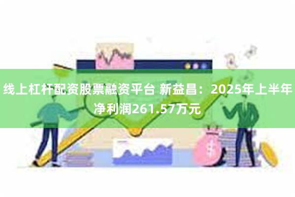 线上杠杆配资股票融资平台 新益昌：2025年上半年净利润261.57万元